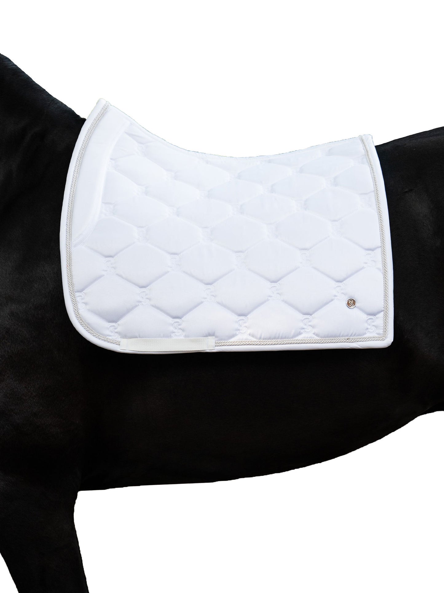 PS of Sweden dressage saddle pad Signature White