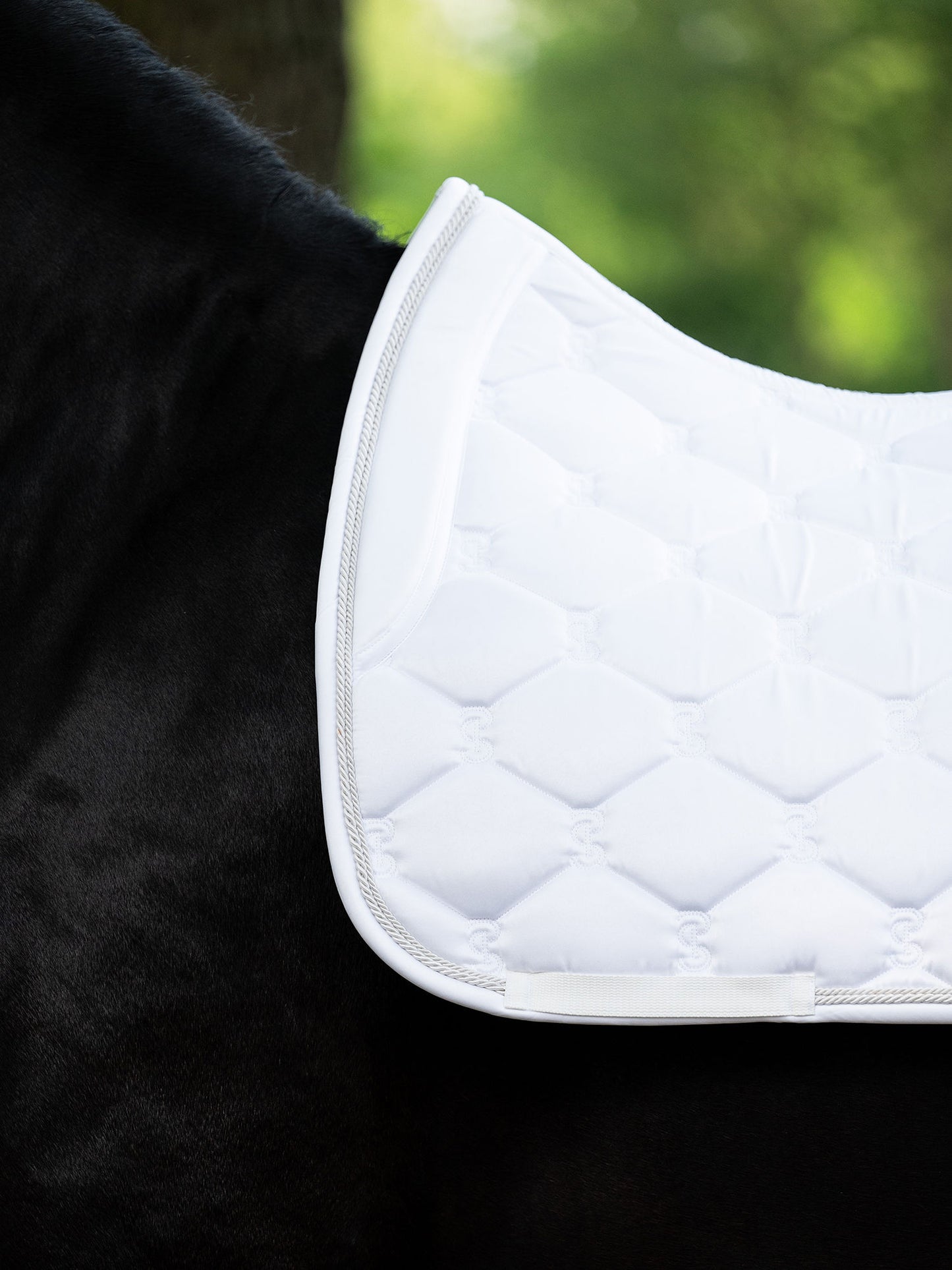 PS of Sweden dressage saddle pad Signature White