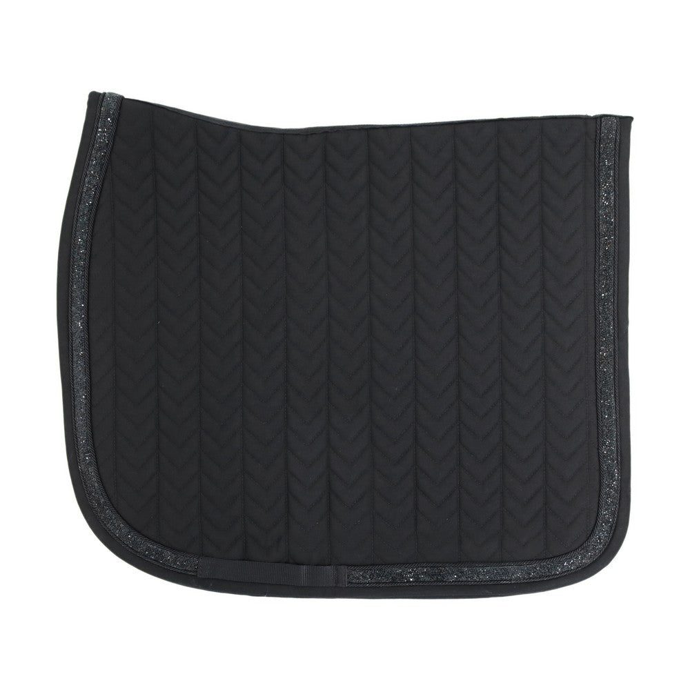 Kentucky Horsewear Saddle Pad Glitter Stone Dressage Black