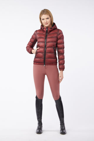 Vestrum padded jacket ladies Pusan Dark Mauve