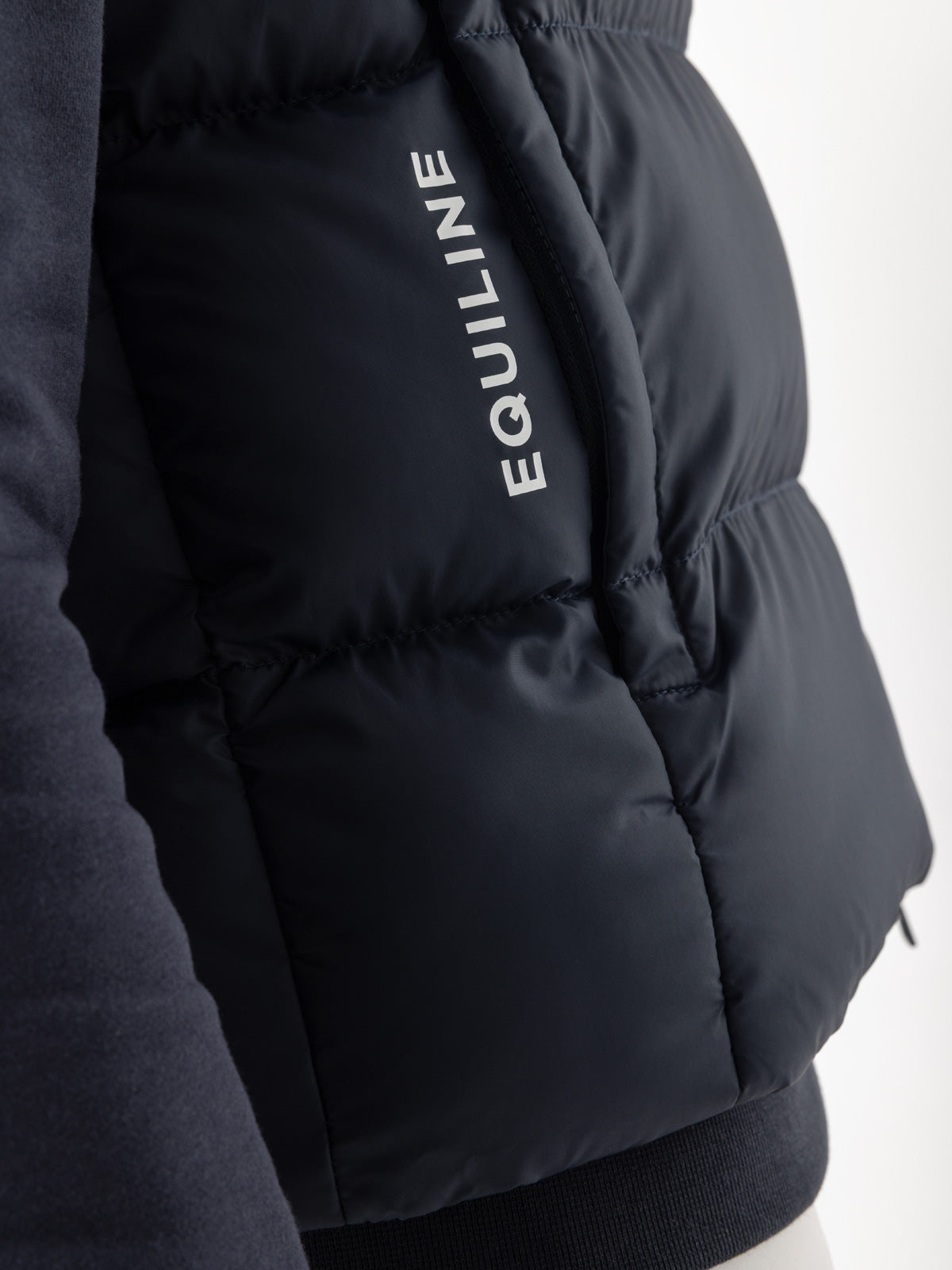 Equiline quilted bodywarmer Men Eqcortek Navy