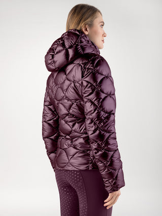 Equiline Quilted Jacket Women Gasic Amaranto