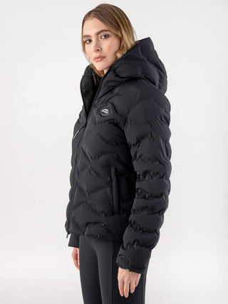 Equiline Quilted Jacket Women Casic Black