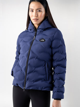 Equiline Quilted Jacket Women Casic Navy