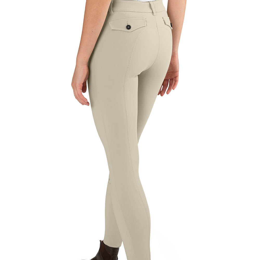 Ego7 Jumping PT Breech Rijbroek Knie Grip Dames Beige