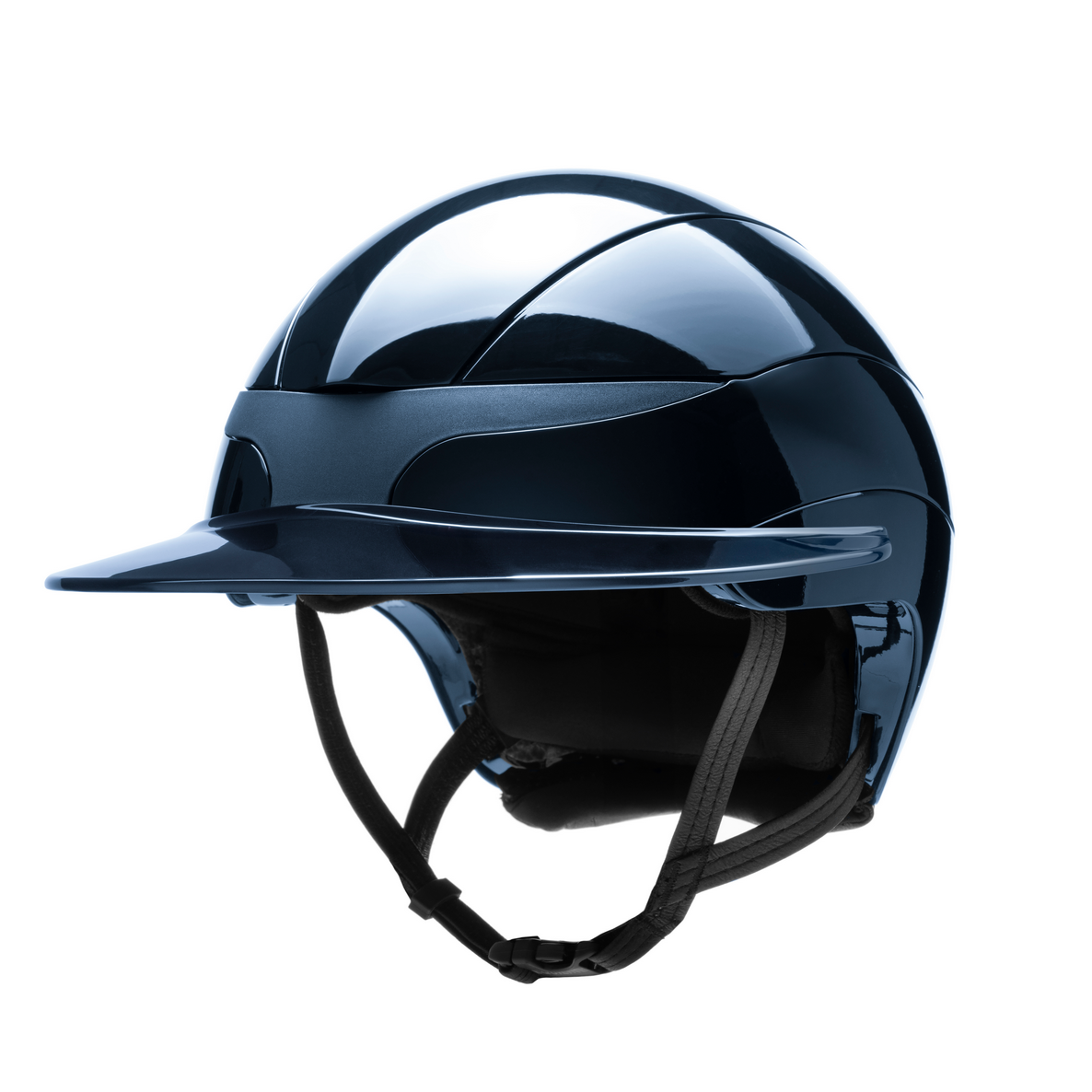 Equiline Paardrijhelm Xanto Sun Visor Gloss Navy