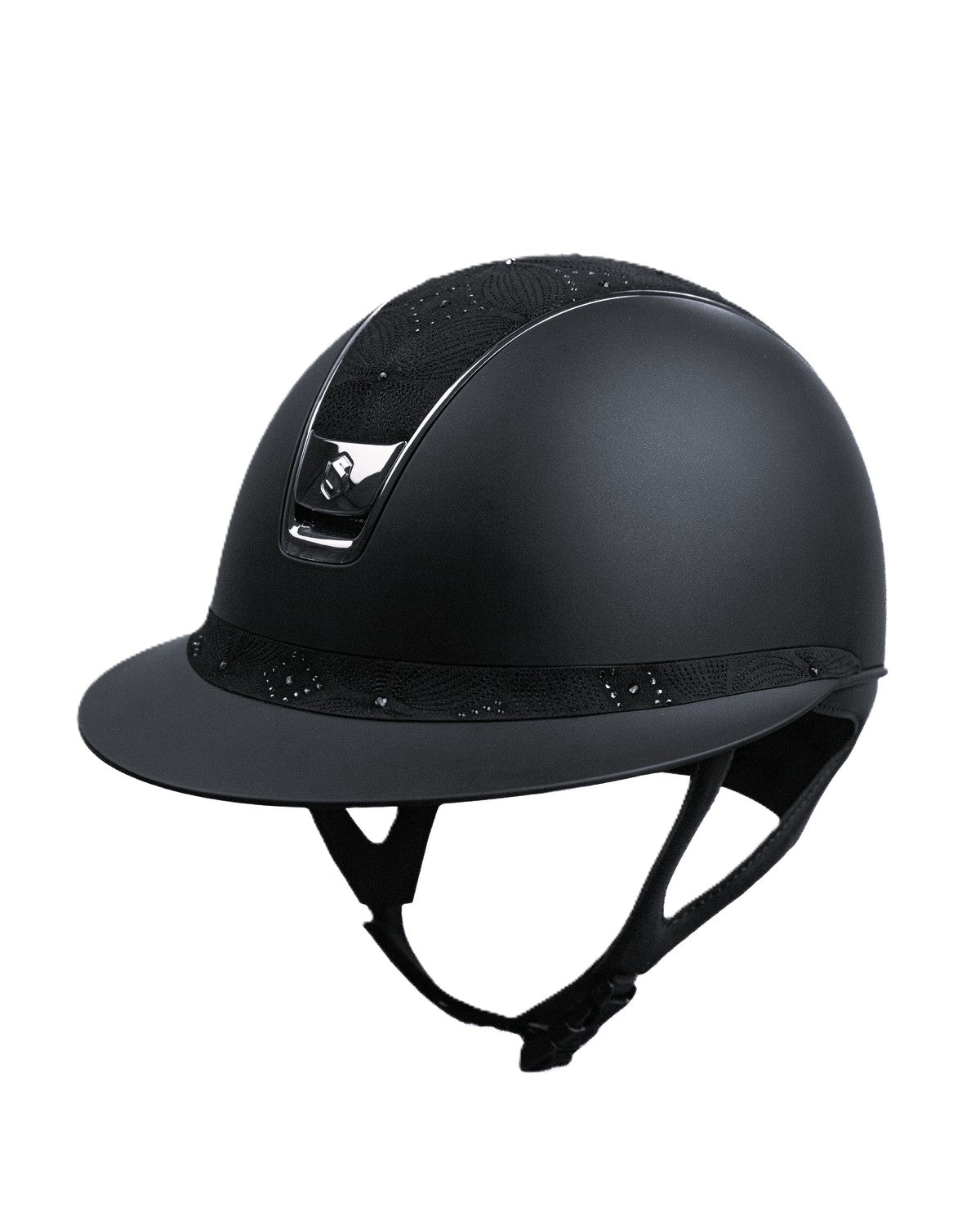 Samshield 2.0 Paardrijhelm Miss Shield Shadowmatt Celestial Crystal Zwart Zwart