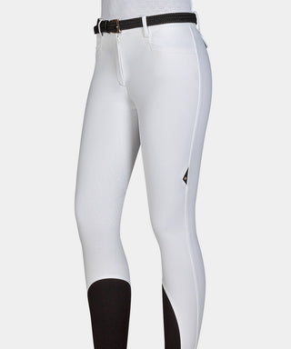 Equiline riding breeches ladies full grip Ceriek White