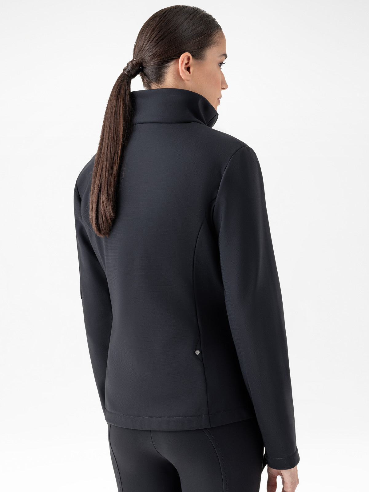 Equiline Women's Airbag Compatible Softshell Jacket Entrec Black