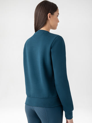 Equiline round neck sweatshirt women Ezzy Legion Blue