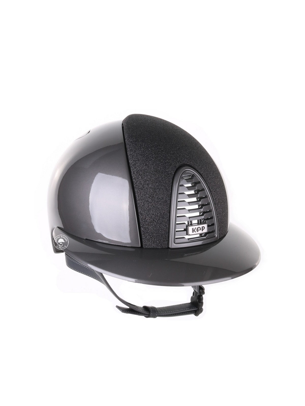 Kep Italia Riding Helmet Cromo 2.0 Polish Polo Peak Grey