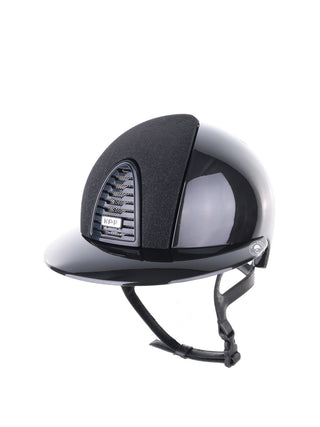 Kep Italia Riding Helmet Cromo 2.0 Shine Polo Peak Black RAW Frame Galassia Insert