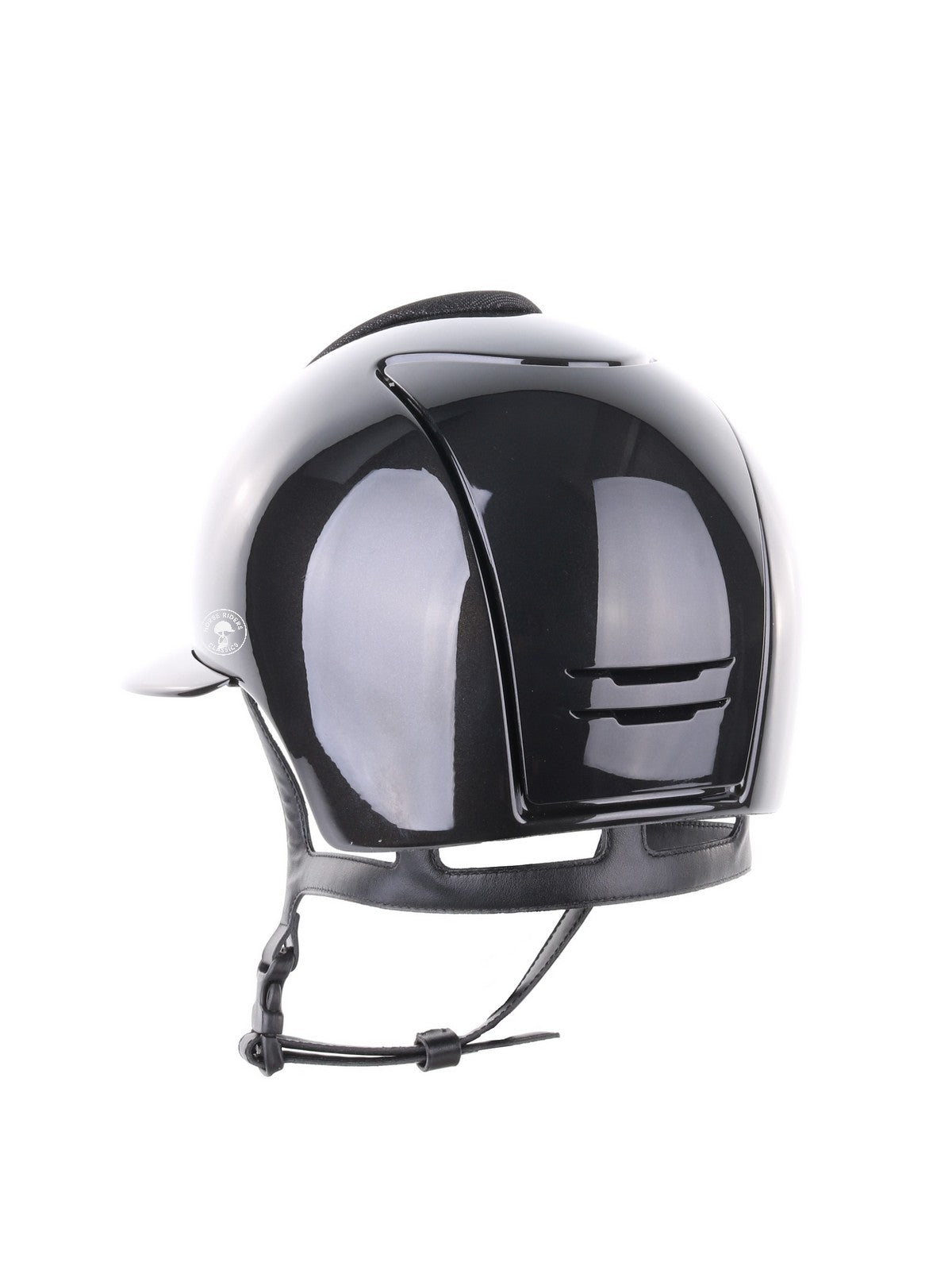 Kep Italia Riding Helmet Cromo 2.0 Shine Polo Peak Black RAW Frame Galassia Insert