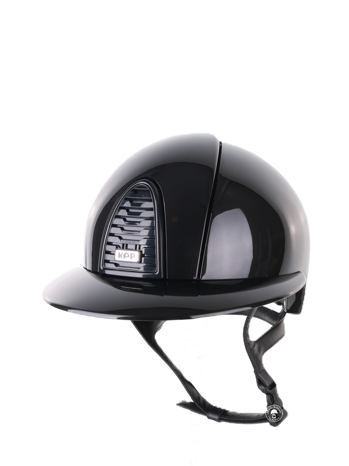 Kep Italia Riding Helmet Cromo 2.0 Shine Polo Peak Black RAW Frame