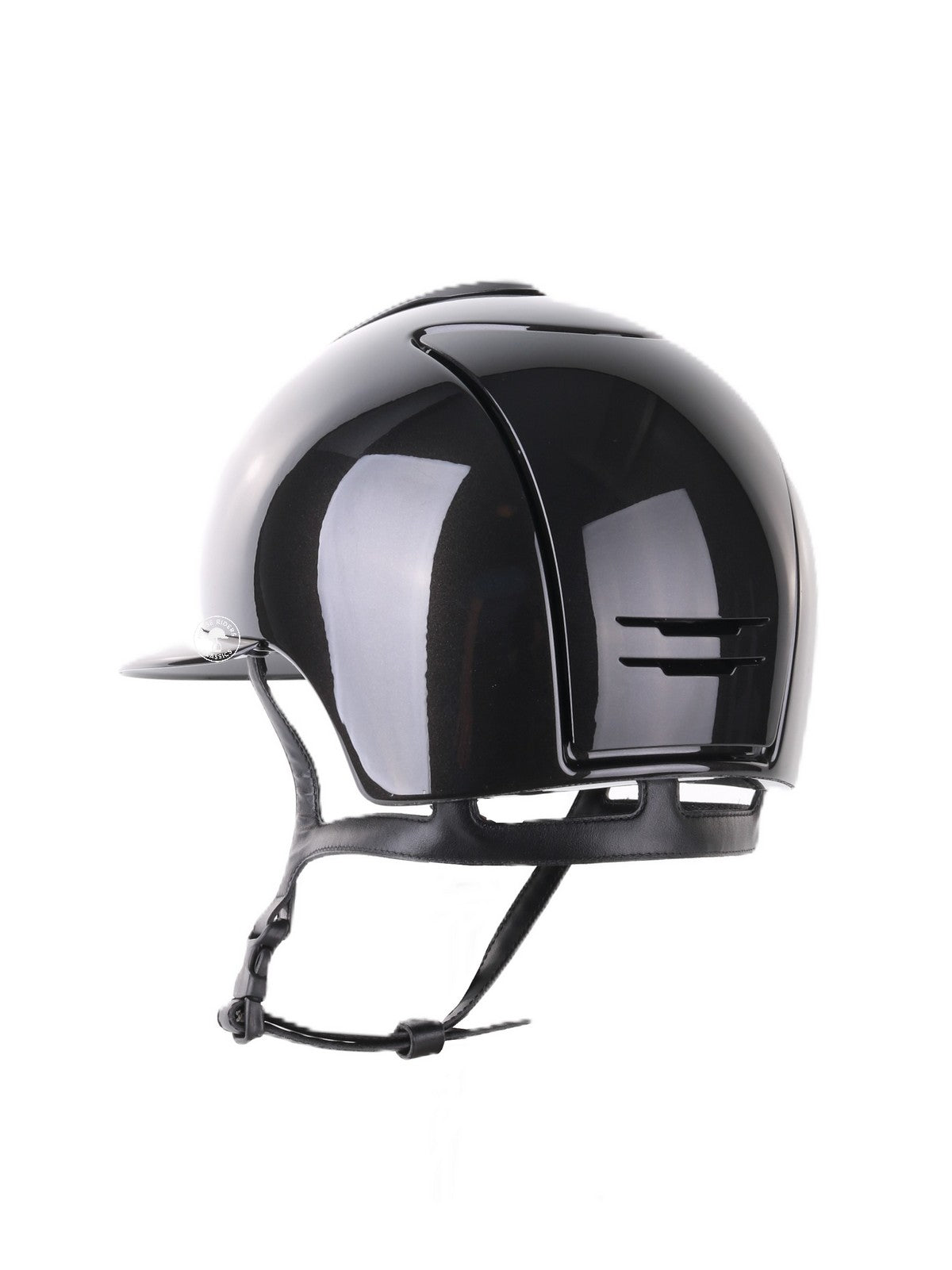 Kep Italia Riding Helmet Cromo 2.0 Shine Polo Peak Black RAW Frame