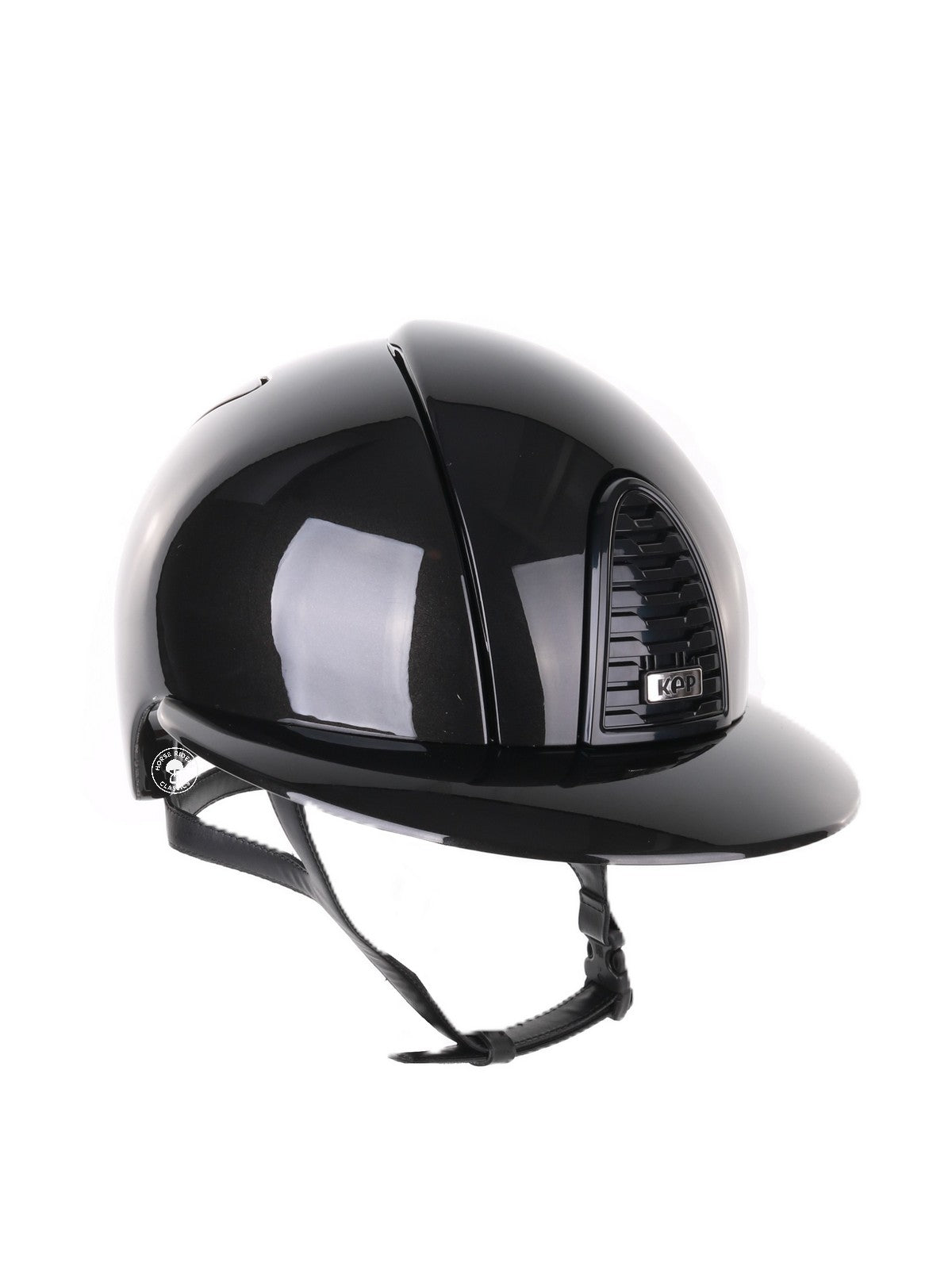 Kep Italia Riding Helmet Cromo 2.0 Shine Polo Peak Black RAW Frame