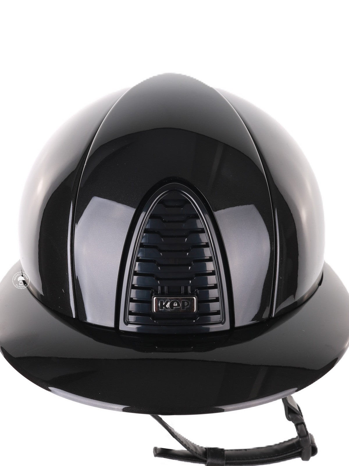 Kep Italia Riding Helmet Cromo 2.0 Shine Polo Peak Black RAW Frame