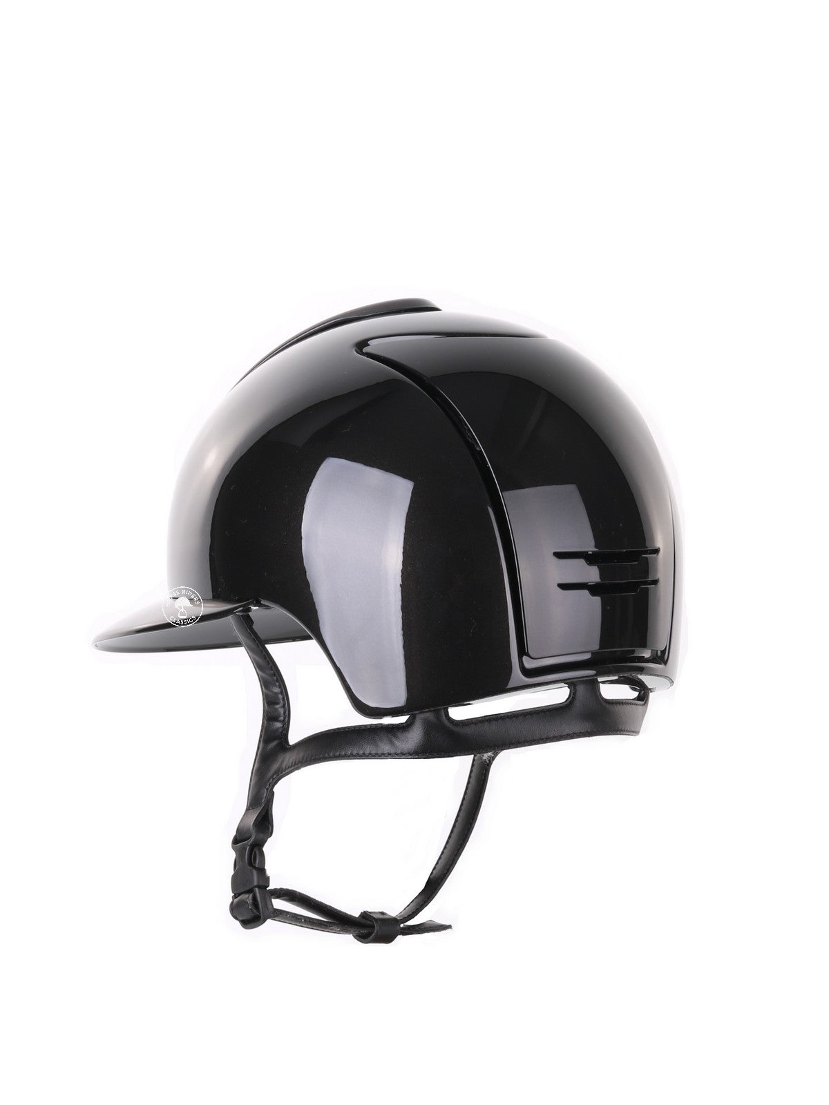 Kep Italia Riding Helmet Cromo 2.0 Shine Polo Peak Black Rose Gold Frame