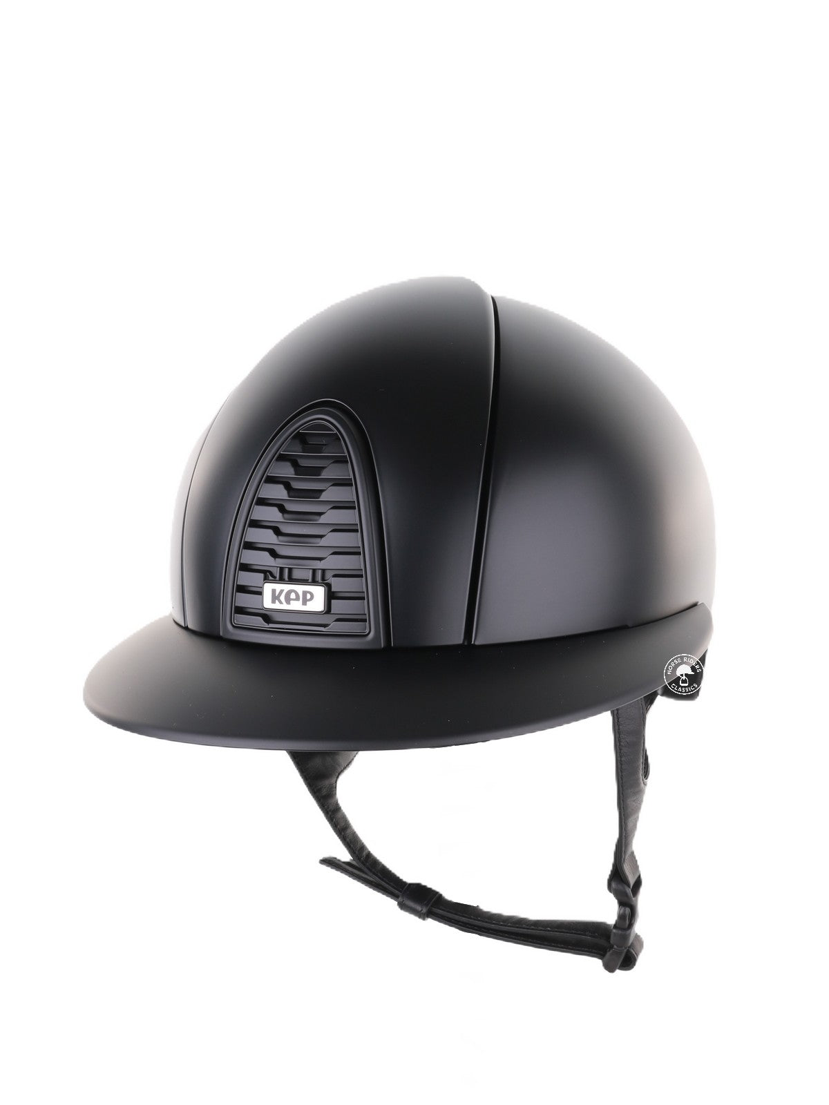 Kep Italia Riding Helmet Cromo 2.0 Textile Polo Peak Black