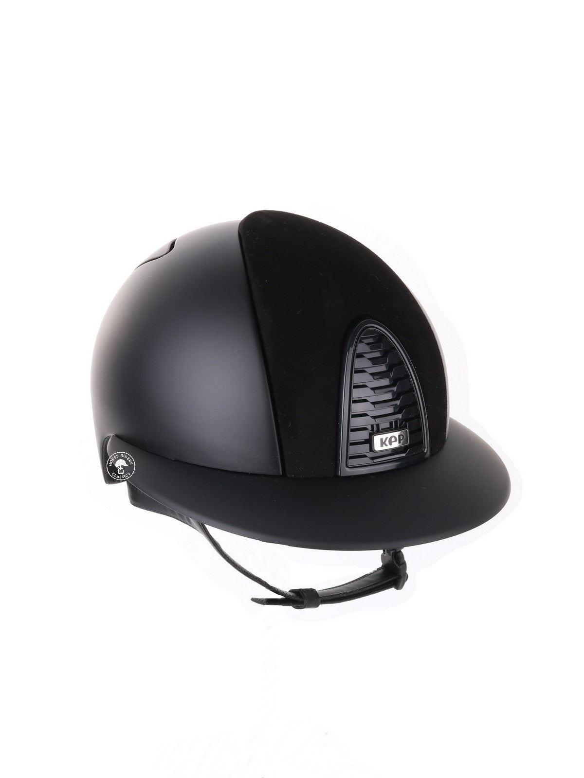 Kep Italia Riding Helmet Cromo 2.0 Matt Polo Peak Black Suede Insert