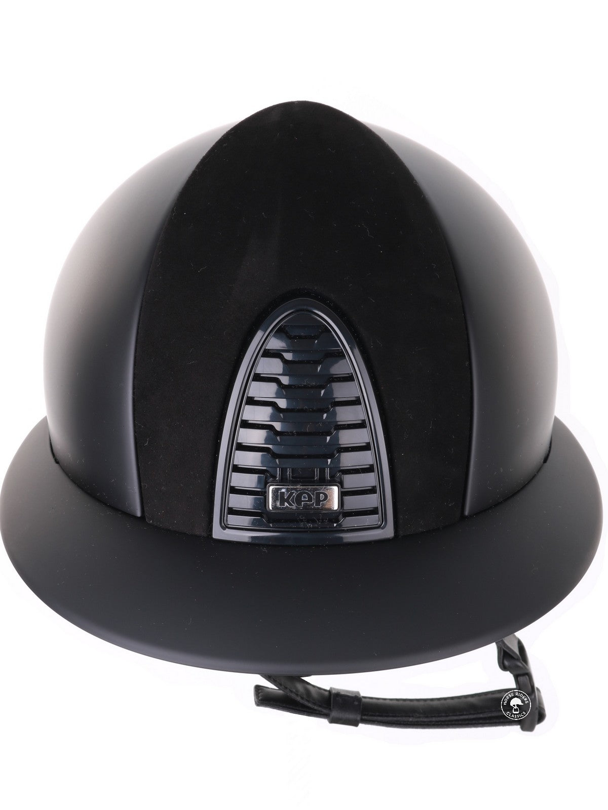 Kep Italia Riding Helmet Cromo 2.0 Matt Polo Peak Black Suede Insert