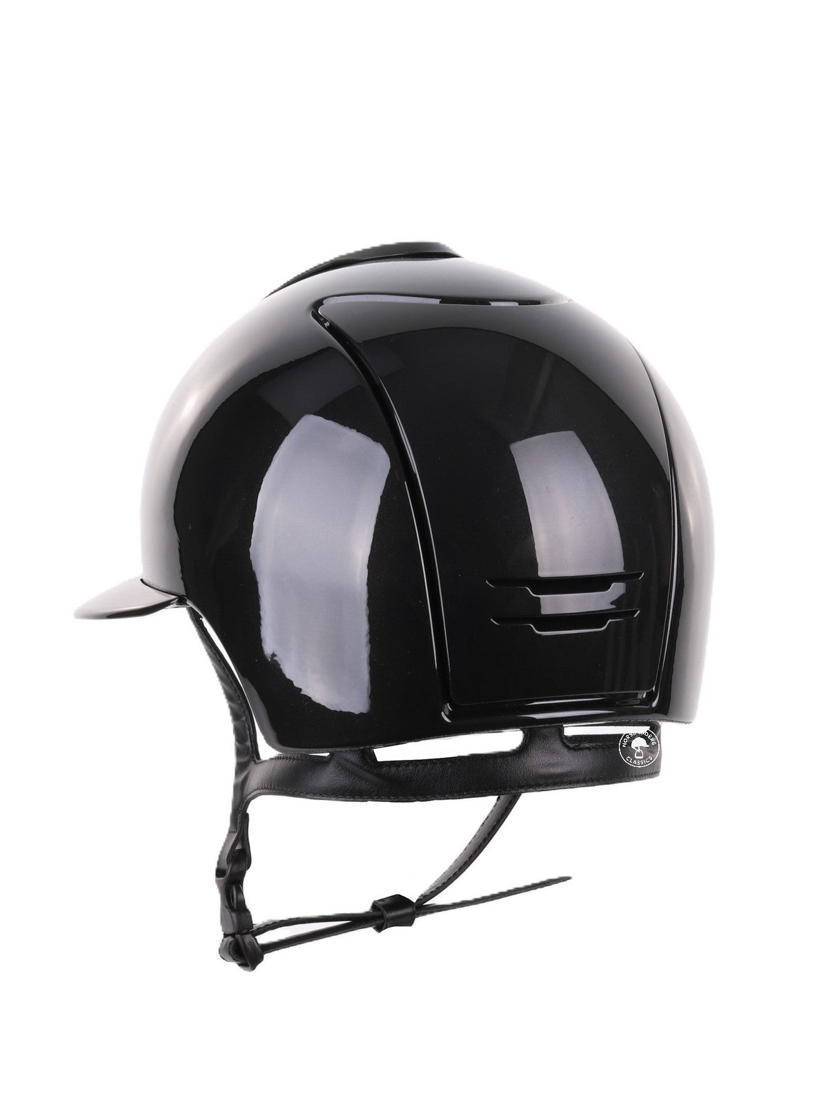 Kep Italia Riding Helmet Cromo 2.0 Shine Polo Peak Black Mirror Black Frame