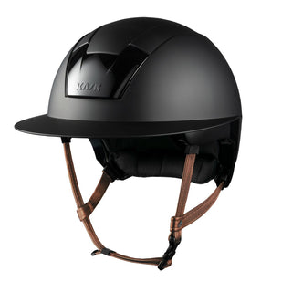 Kask Kooki Lady Matt Black Light Brown Chinstrap
