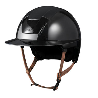 Kask Kooki Lady Shine Black Light Brown Chinstrap