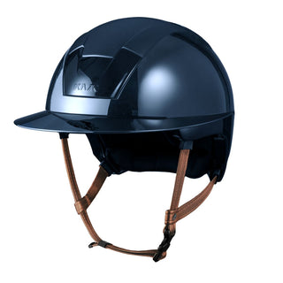 Kask Kooki Lady Shine Navy Light Brown Chinstrap