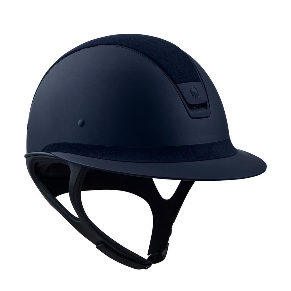 Samshield 2.0 Paardrijhelm Miss Shield Darkline Alcantara Navy