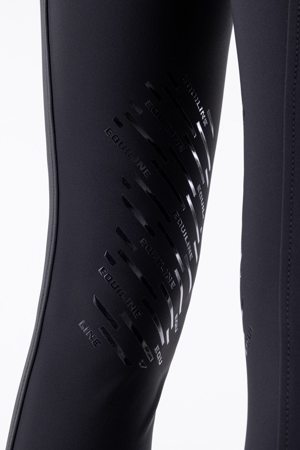 Equiline rijbroek dames knie grip Cornek zwart