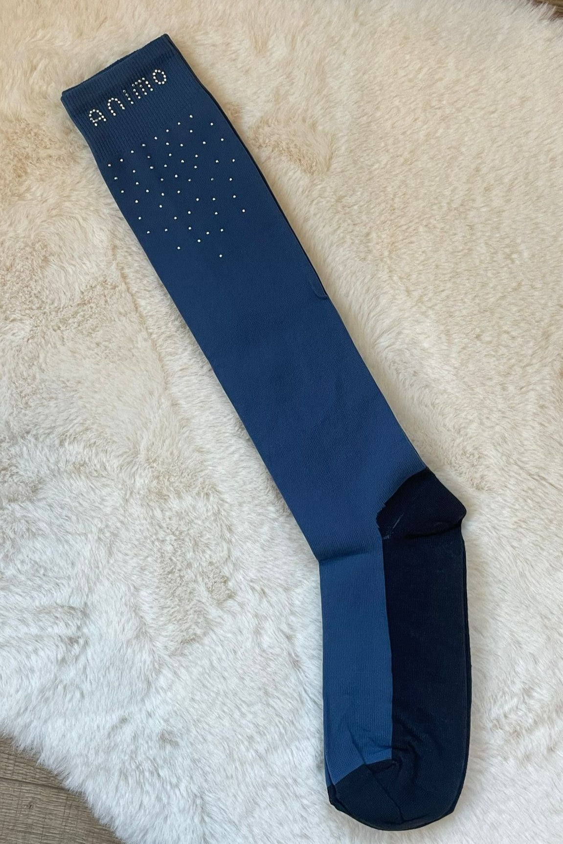 Animo horse riding socks Toy Blue
