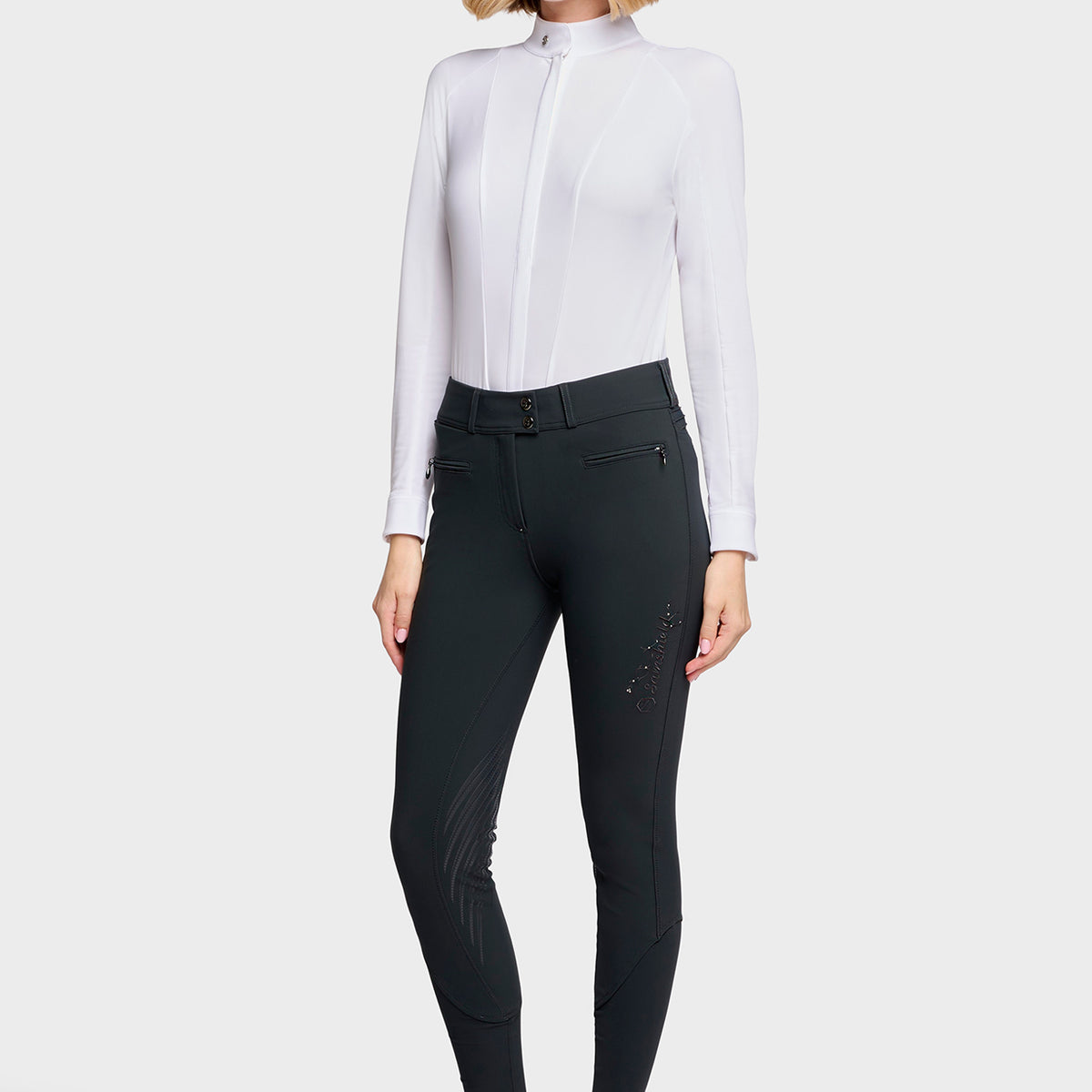 Samshield Breeches Knee Grip Women Clara Floral Moonless Night
