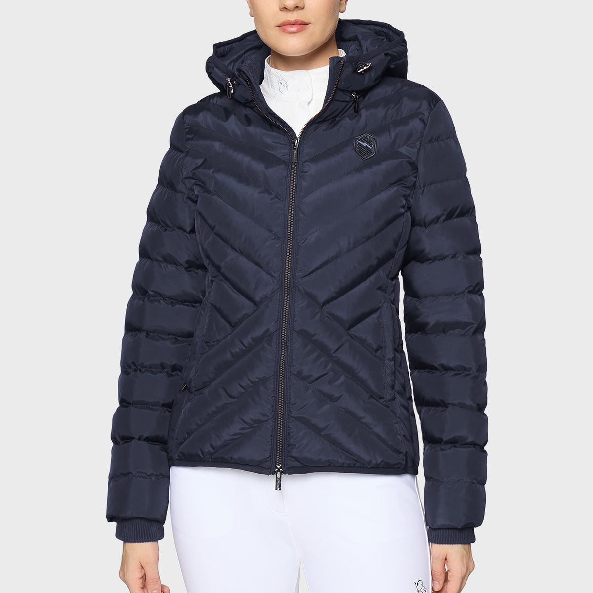 Samshield Puffer Jacket Women Courchevel Navy