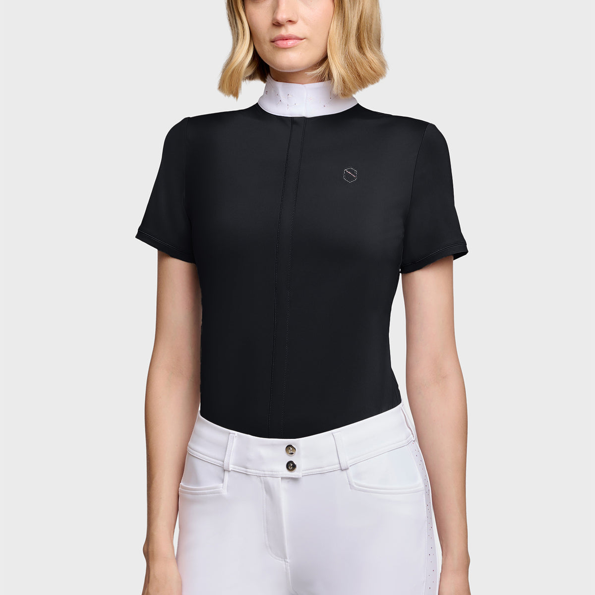 Samshield Show Shirt Short Sleeve Women Rosaline Black