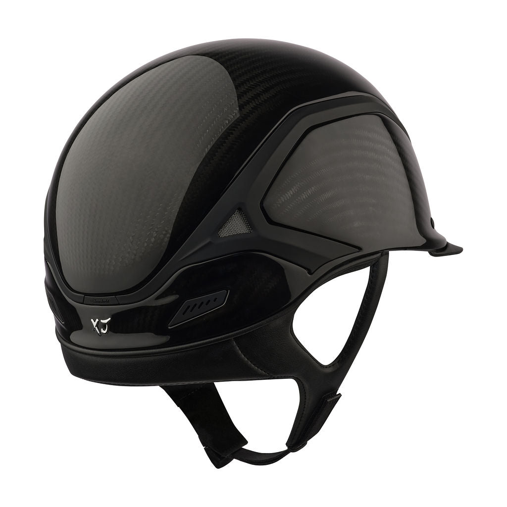 Samshield XJ Darkline paardrijhelm zwart