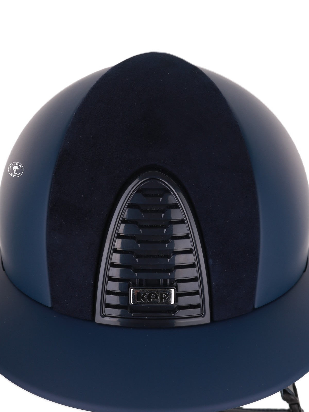 Kep Italia Riding Helmet Cromo 2.0 Matt Polo Peak RAW Frame Suede Insert Blue