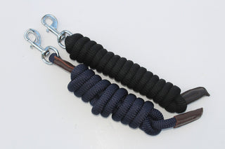 LJ Leathers Lead Rope 2.3m Navy