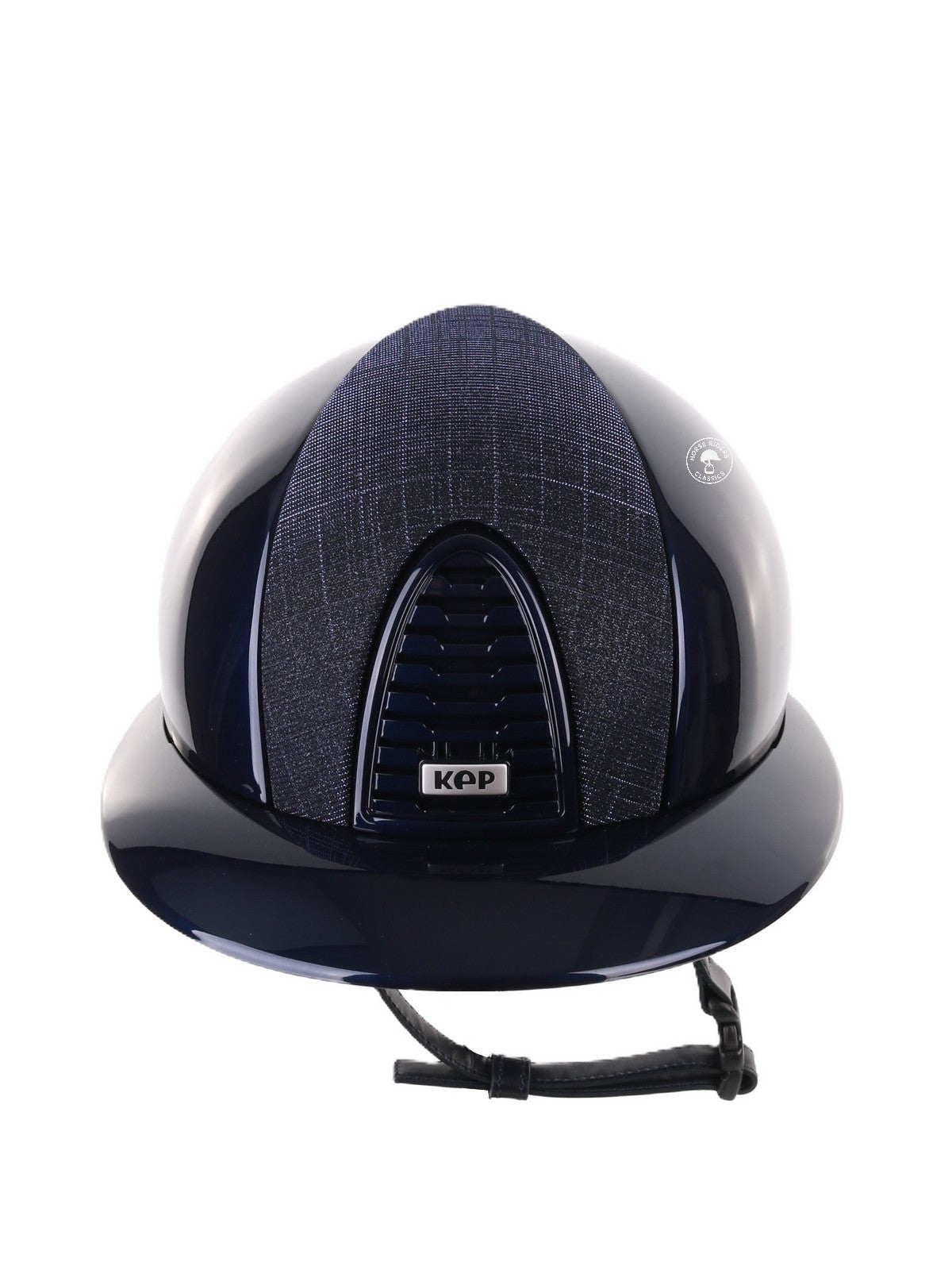 Kep Italia Riding Helmet Cromo 2.0 Polish Polo Peak Blue Galassia Insert