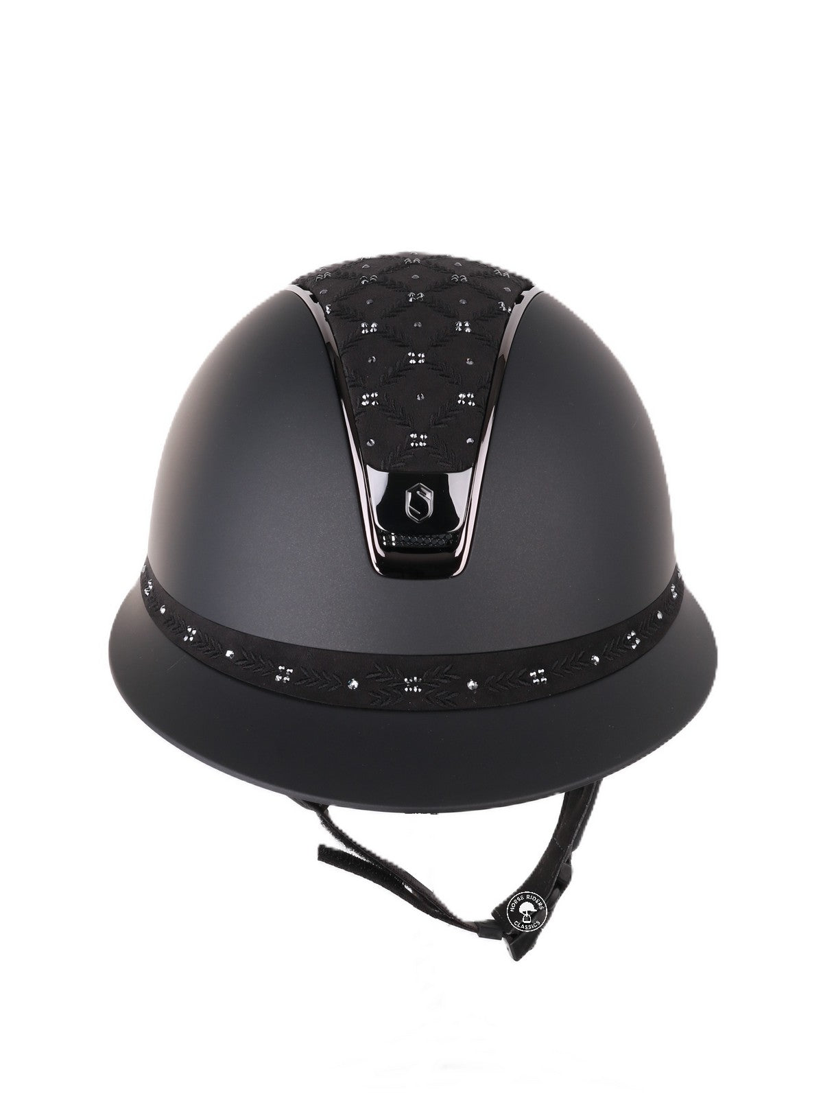 Samshield 2.0 Miss Shield shadowmatt riding helmet Royal Flower Black