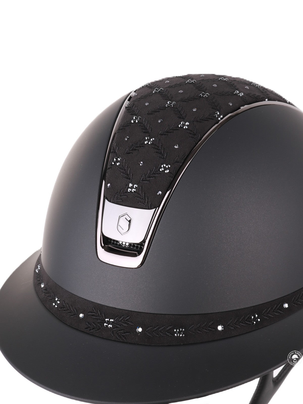 Samshield 2.0 Miss Shield shadowmatt riding helmet Royal Flower Black