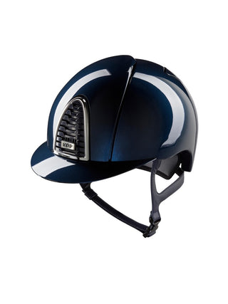 Kep Italia Riding Helmet Cromo 2.0 Shine Blue Chrome Frame