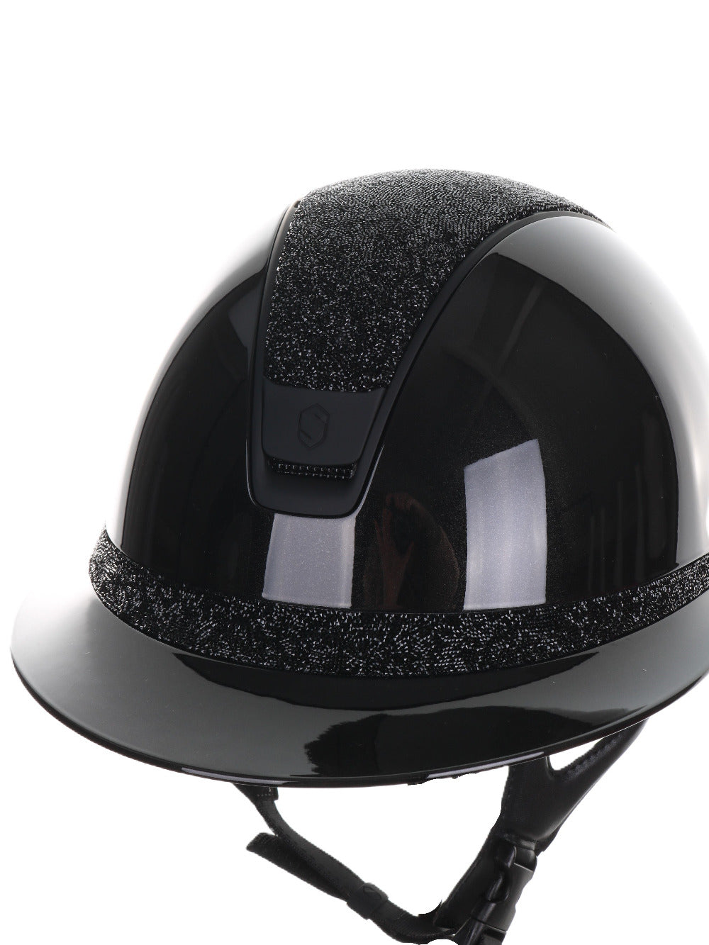 Samshield 2.0 Paardrijhelm Miss Shield Shadowglossy Ultra Fine Rock Zwart