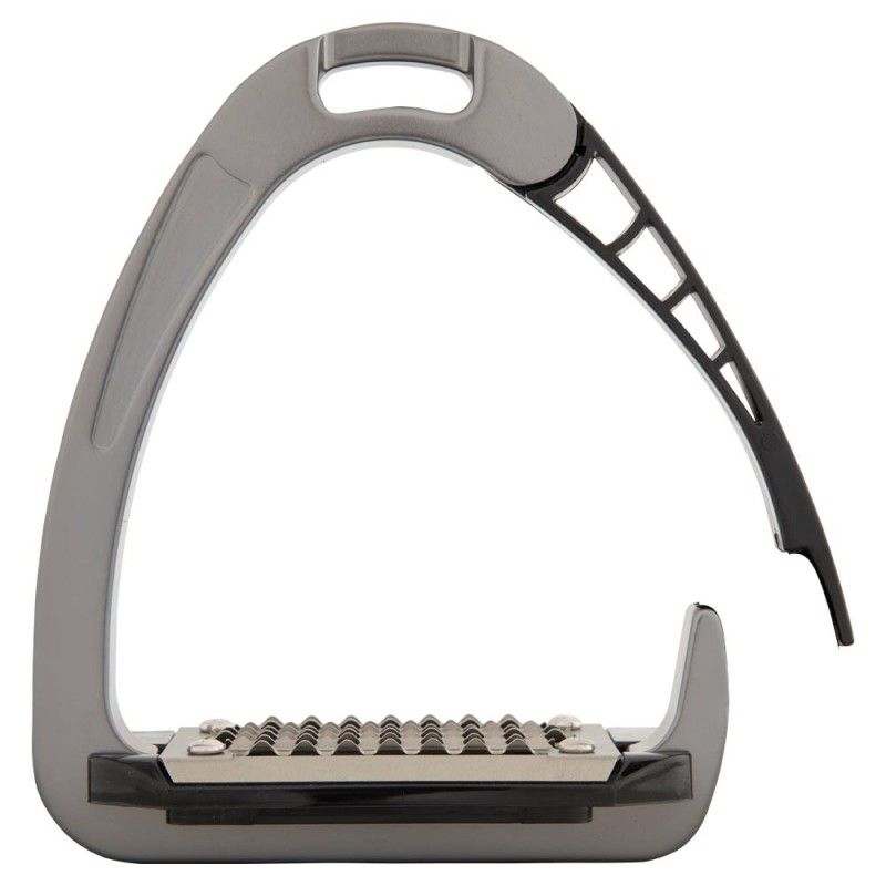 Acavallo Arena Alupro Safety Stirrup Titanium/black