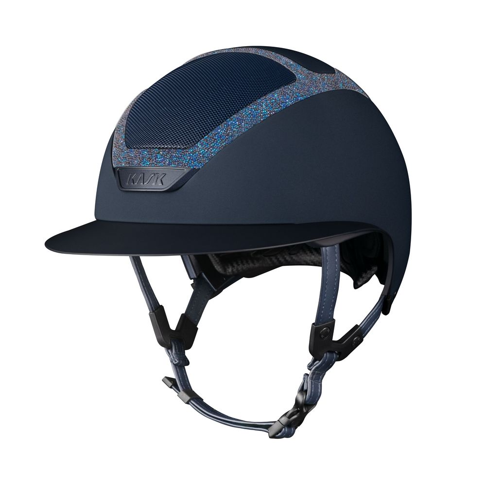Kask Star Lady 2.0 Swarovski Frame Parsh Donkerblauw