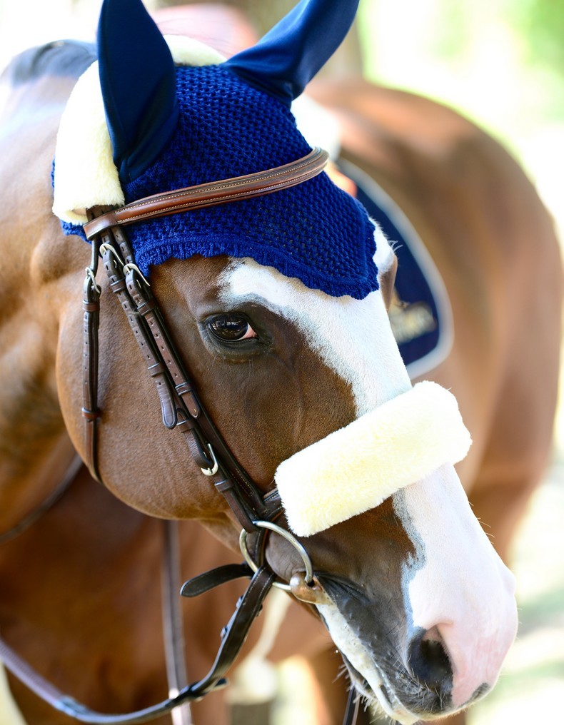 Kentucky Horsewear neusriembeschermer wol beige