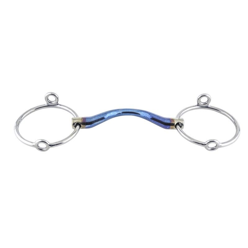 TRUST equestrian Sweet Iron Loose ring Gag Medium Port