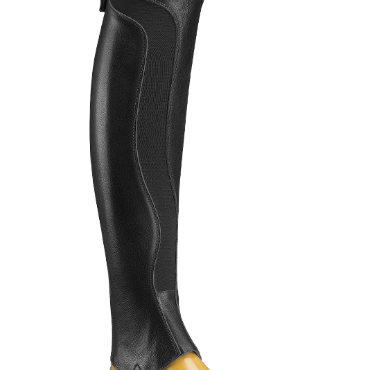 Parlanti minichaps K Wings Zwart Zwart