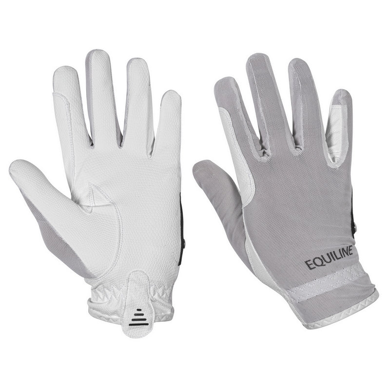 Equiline paardrijhandschoenen Summer Glove Wit Wit
