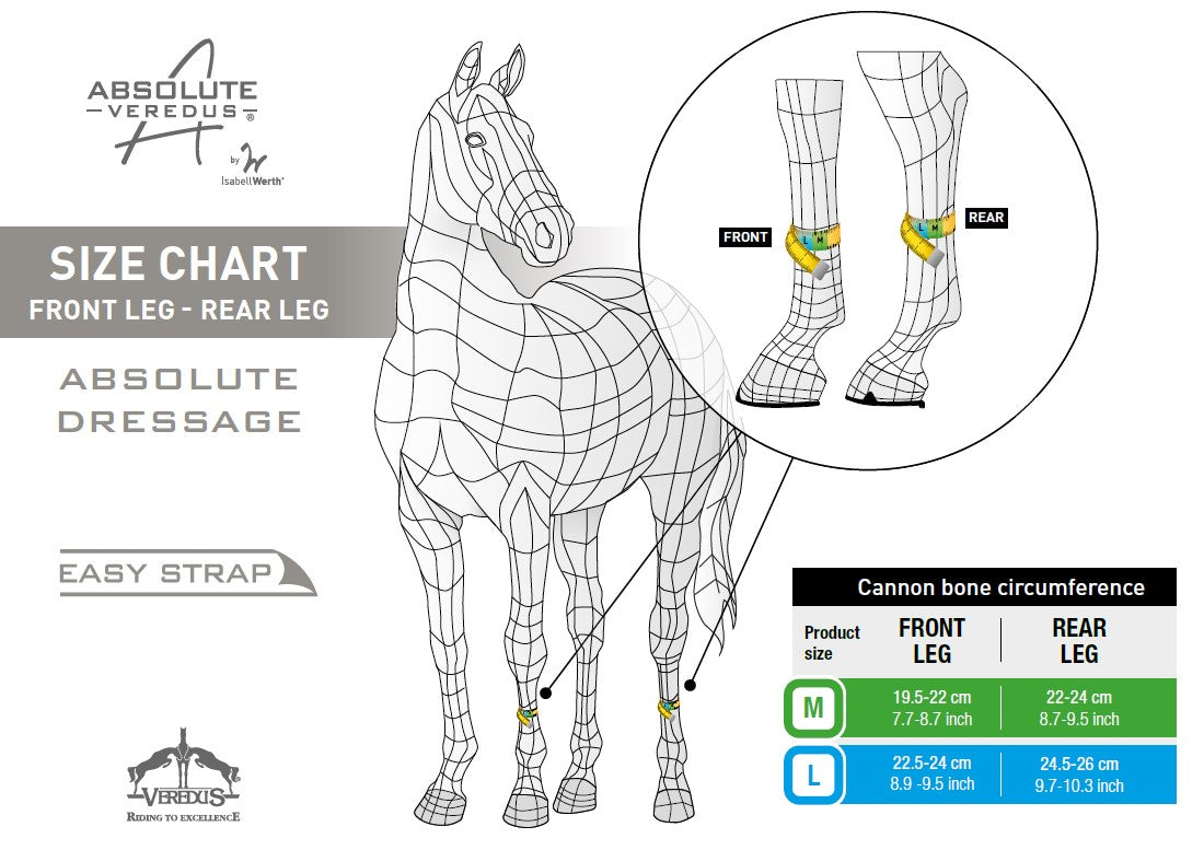 Veredus Absolute Easy Strap Rear zwart